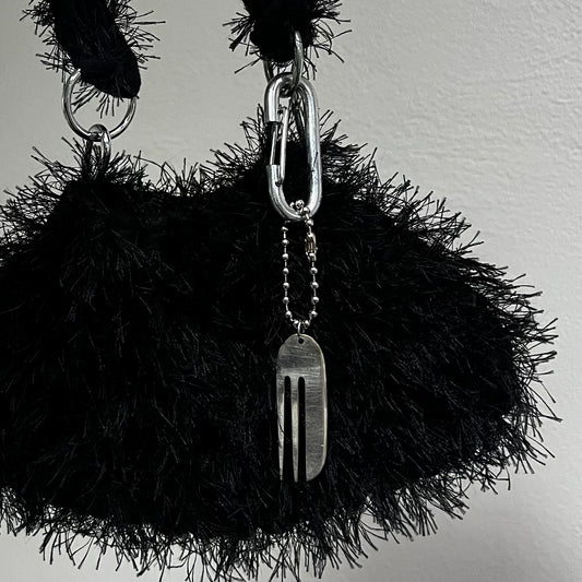 Fork bag charm