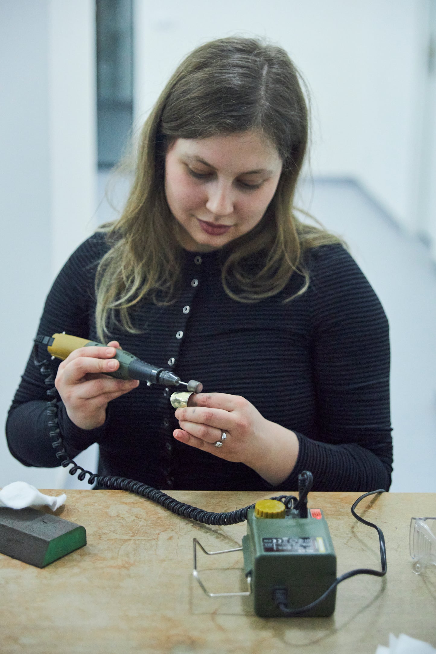 Come make a spoonring with strangers