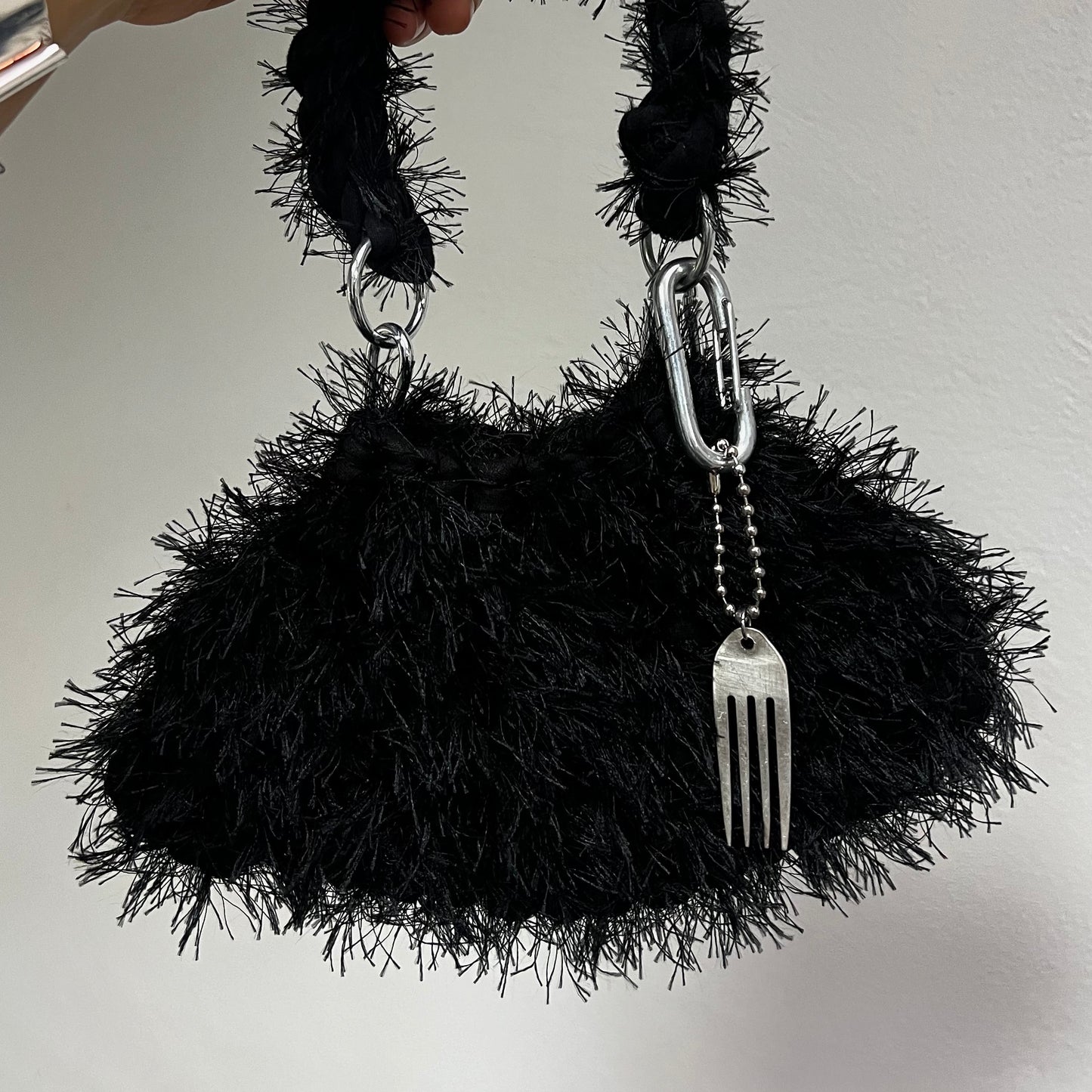 Fork bag charm