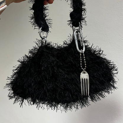 Fork bag charm