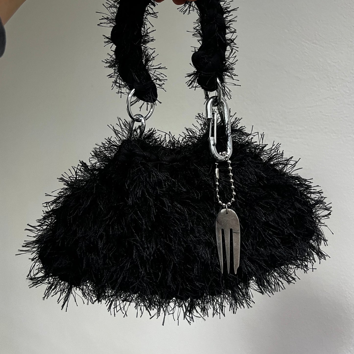 Fork bag charm
