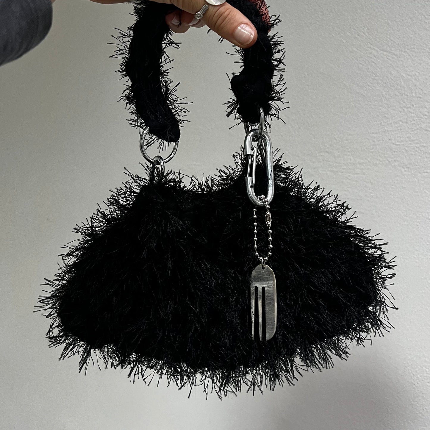 Fork bag charm