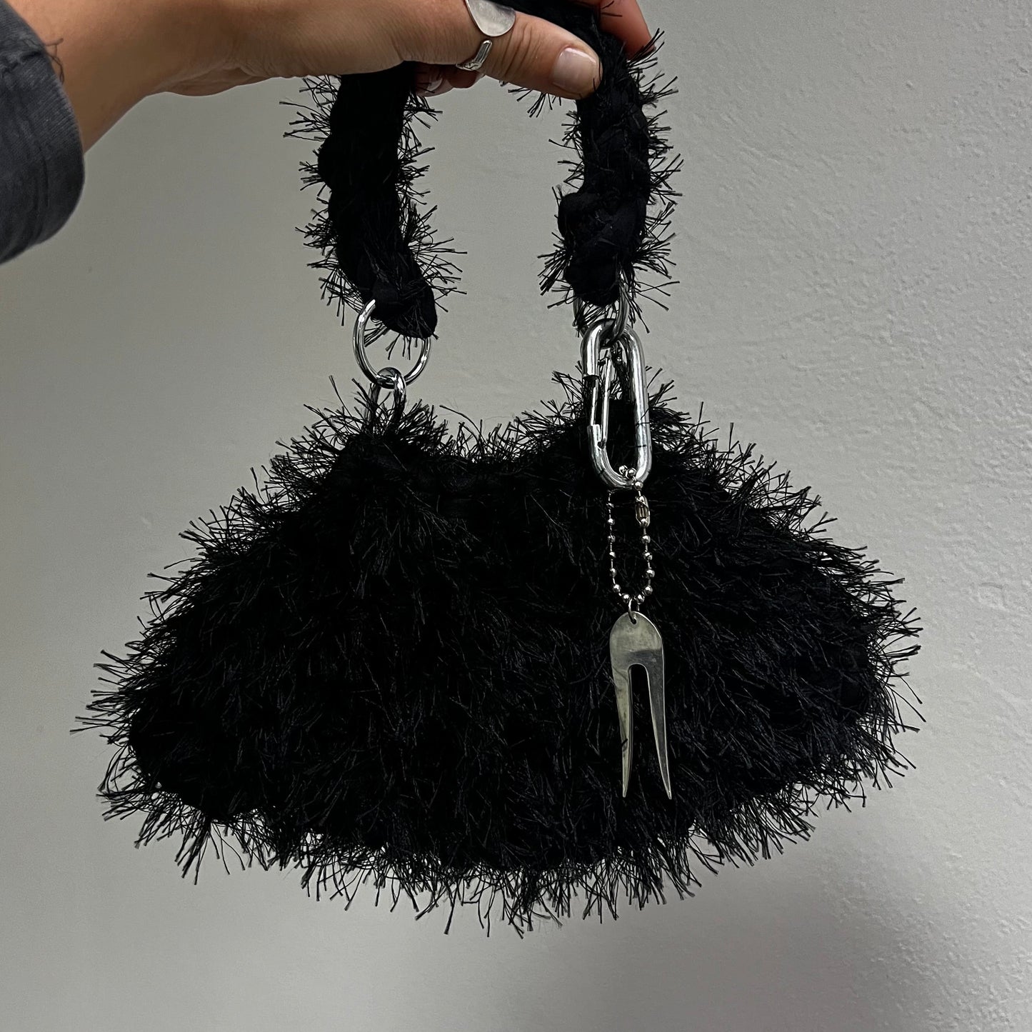 Fork bag charm