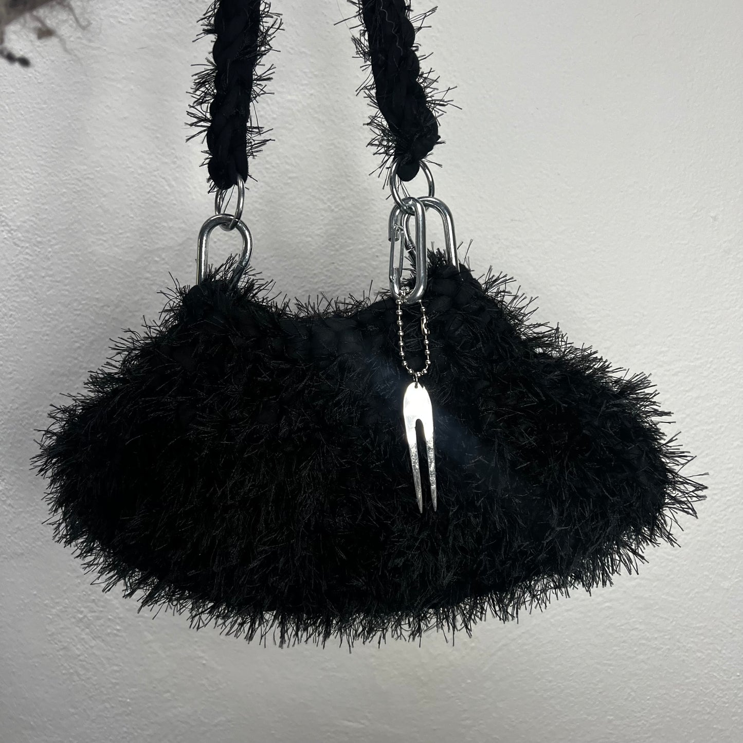 Fork bag charm