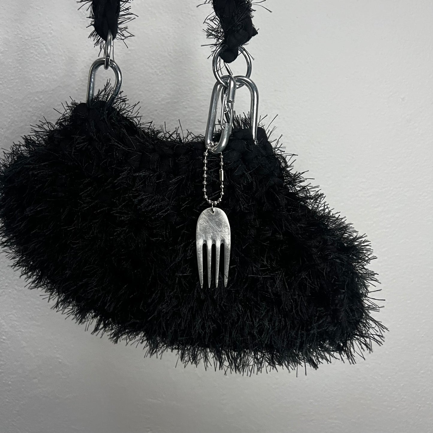 Fork bag charm