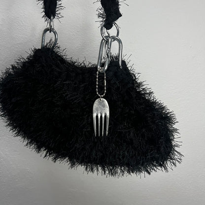 Fork bag charm