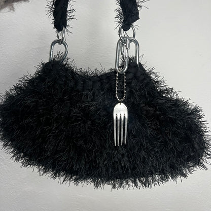 Fork bag charm