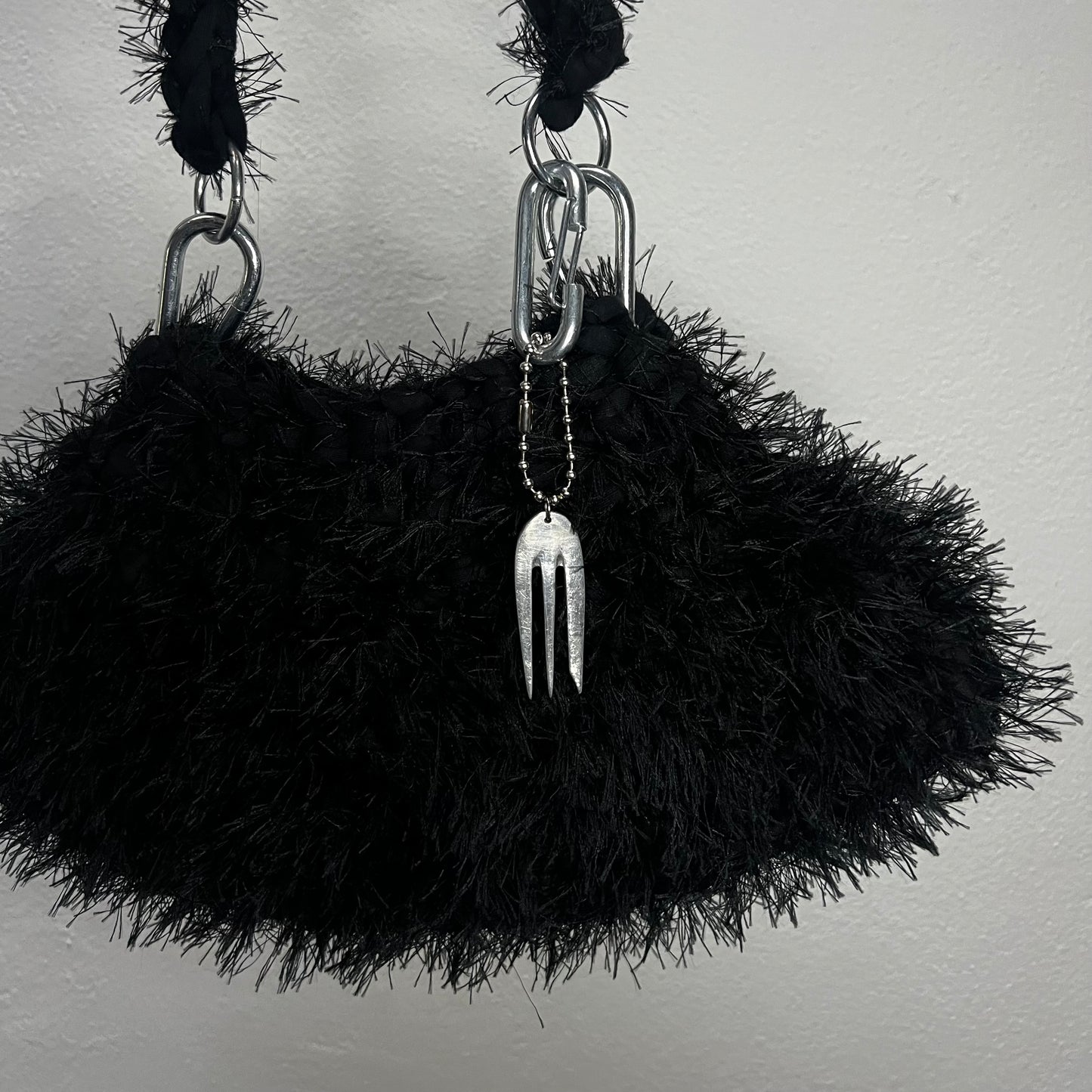 Fork bag charm