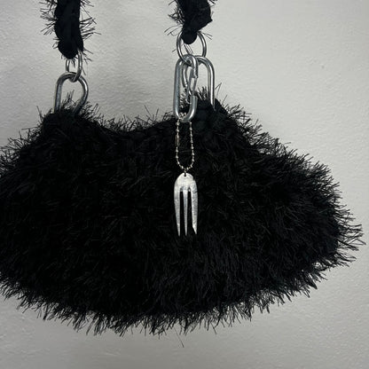 Fork bag charm